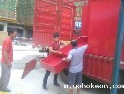 消防箱发货案例